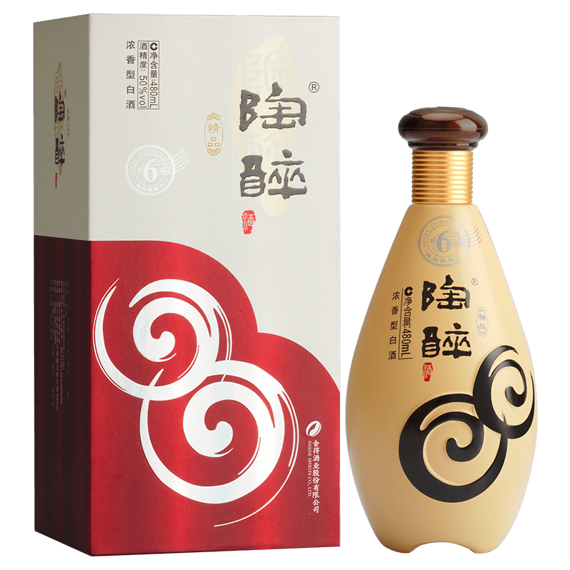 沱牌陶醉六50度480ml浓香型白酒