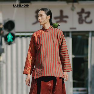 【UMA WANG × LABELHOOD】蕾虎联名设计感时尚上衣新中式外套女