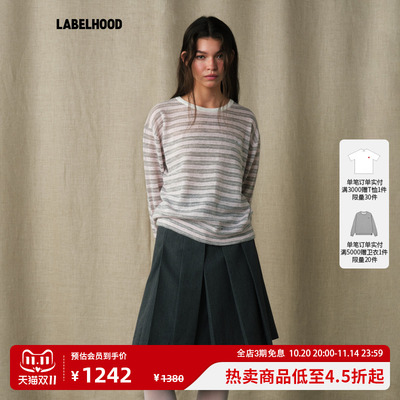 蕾虎2025秋季新款毛针织衫