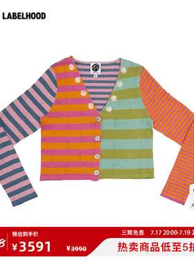 【YANYAN KNITS】蕾虎简约潮流雏菊开衫2026早秋新款女装上衣