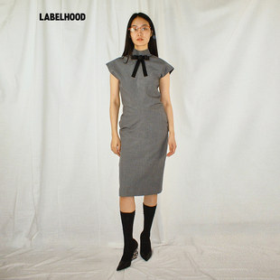 SALE 女装 蕾虎盘扣蝴蝶结连衣裙2025秋冬新款 裙子 YES