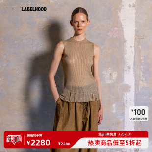 UMA 女装 WANG TOP2026春夏新款 上衣 蕾虎复古潮流SLEEVLESS