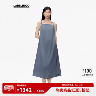 蕾虎设计感时尚 YES LABELHOOD 简约东方蝴蝶结连衣裙女装