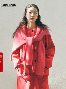 【SALE】【SCHA X LABELHOOD】蕾虎联名25秋冬新中式气质国风外套