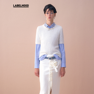 【MARCHEN】蕾虎时尚潮流通勤气质简约高级读书会上衣女labelhood