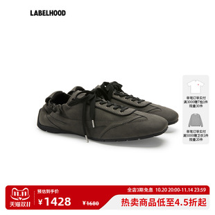 untitlab 新款 蕾虎芭蕾赛车德训鞋 2025秋季 女鞋 薄底绑带赛车鞋