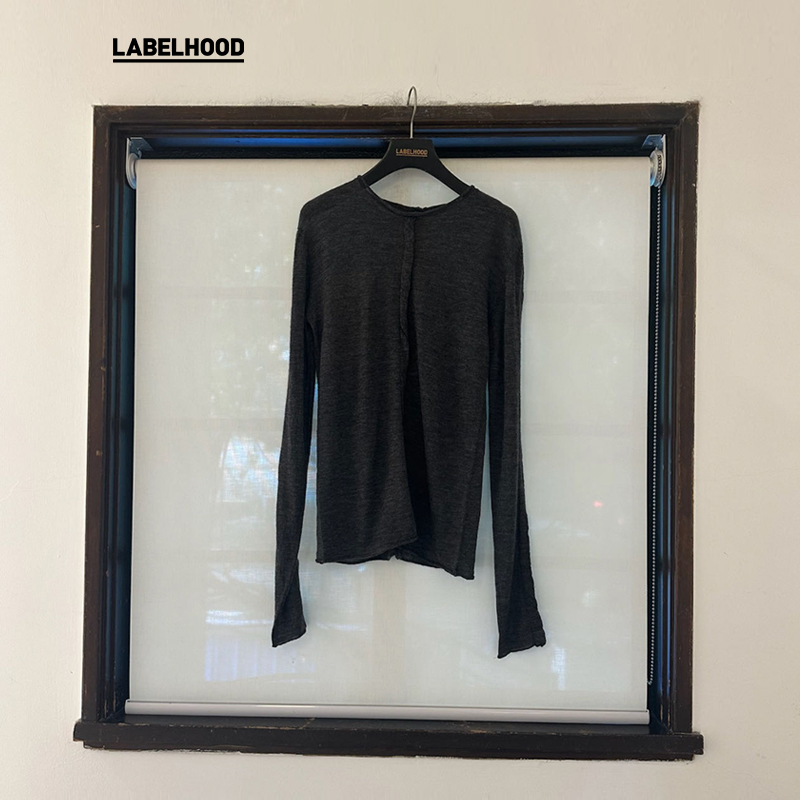 UMAWANG圆领早秋新品针织衫