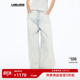 JEANS简约直筒牛仔裤 BAGGY 蕾虎FADING labelhood春夏 Liegee