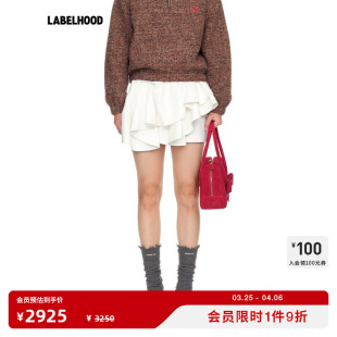 女装 蕾虎不规则蝴蝶结荷叶边半裙2026春夏新款 裙子 SHUSHUTONG