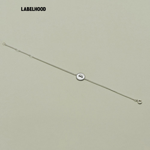 LELALES桑丘元宝金币银链手链