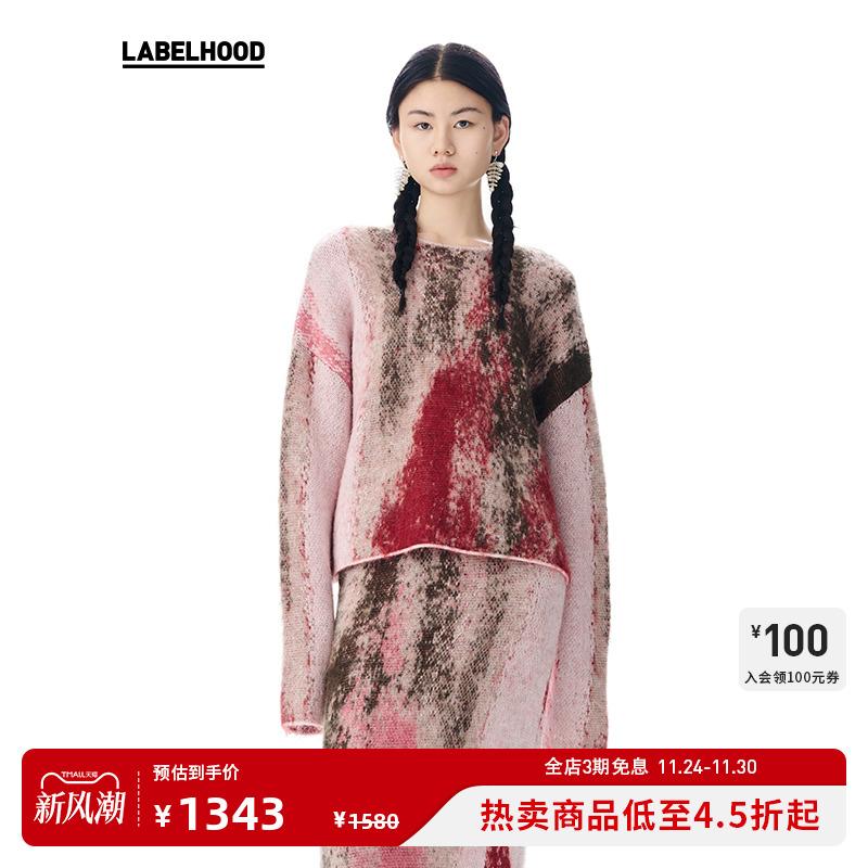 早秋针织毛衣LABELHOOD圆领