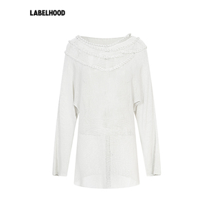 【NAN KNITS】蕾虎简约立体绞花罩衫2026早春新款女装上衣