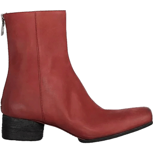 【UMA WANG】蕾虎新款设计师款时尚复古气质高级高跟芭蕾短靴女士