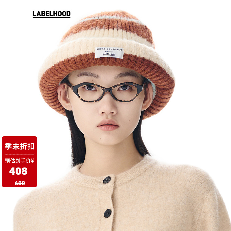 联名款LABELHOOD针织帽秋季