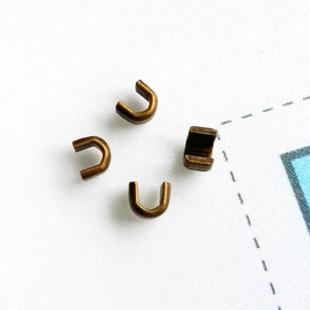 上止扣 铜止扣1元 卡扣 上止 2个 卡子止口 5号金属拉链铜