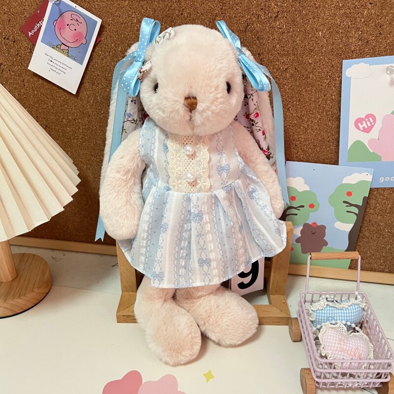 适用于伽百利小可爱兔子衣服30cm毛绒玩偶中号邦尼兔连衣裙子玩偶