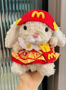 适用于Jelly&cat15cmyummy兔春娃衣甜美味小鸭可爱裙子玩偶衣服