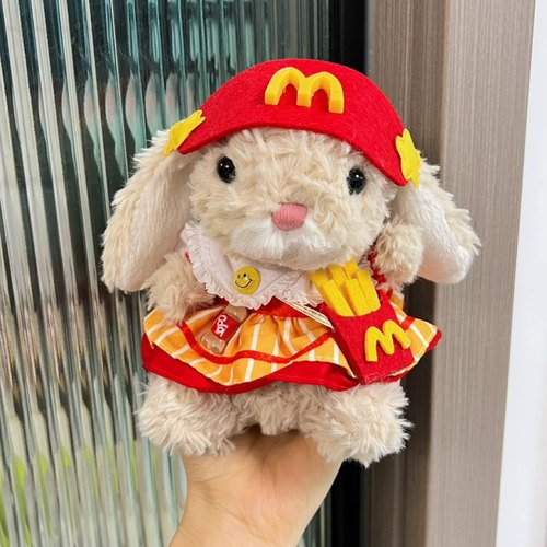 适用于Jelly&cat15cmyummy兔春娃衣甜美味小鸭可爱裙子玩偶衣服