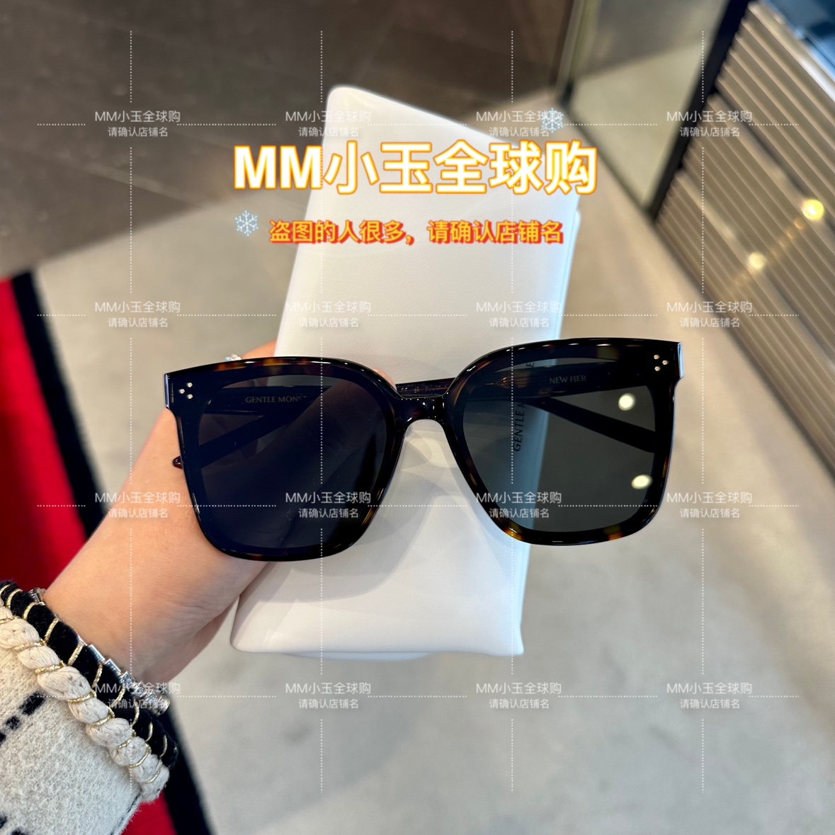 【NEWHER】新品GM GENTLE MONSTER墨镜太阳眼镜超轻墨镜潮品