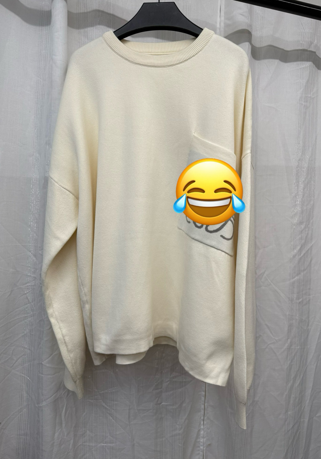 罗 L**尾微瑕随机 针织套头衫 直接拍付收货退运