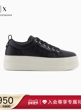 【新年礼物】ARMANI EXCHANGE/阿玛尼秋冬新款女士运动绑带休闲鞋