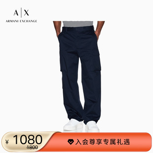 EXCHANGE 长裤 阿玛尼秋冬新款 工装 男宽松休闲直筒阔腿美式 ARMANI
