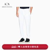 ARMANI 系带束脚休闲松弛感运动重磅卫裤 EXCHANGE 阿玛尼春夏男士