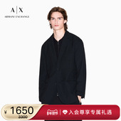 平驳领单排扣休闲西装 ARMANI 外套 新款 男士 EXCHANGE 阿玛尼冬季