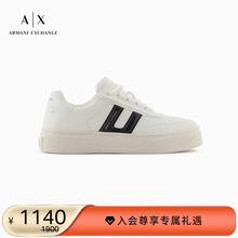 【新年礼物】ARMANI EXCHANGE/阿玛尼秋冬新款男厚底拼接休闲板鞋