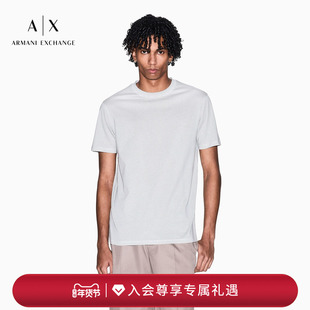 ARMANI EXCHANGE/阿玛尼26年春季新款男士纯棉圆领短袖满印T恤