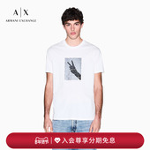 圆领短袖 ARMANI 正肩印花T恤 新款 男士 EXCHANGE 阿玛尼26年春季