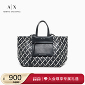 情人节礼物 ARMANI EXCHANGE 阿玛尼秋冬新款 女手提中号托特包