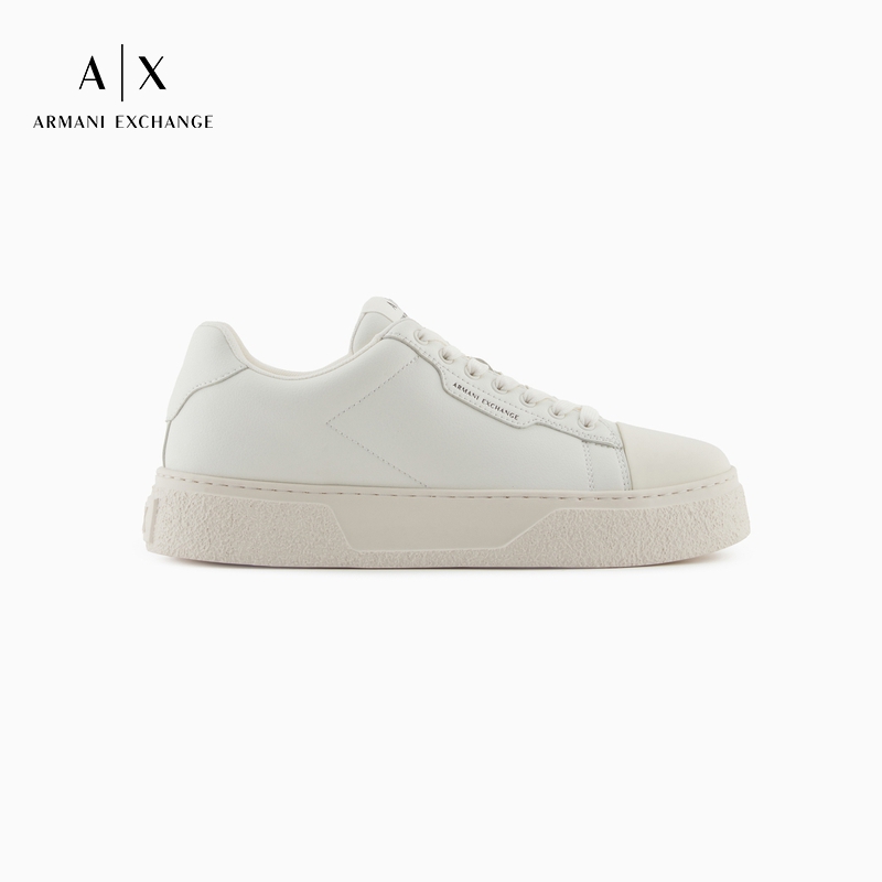 AX/阿玛尼男士低帮厚底休闲鞋