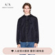 连帽短款 阿玛尼男士 户外休闲运动飞行员夹克外套 EXCHANGE ARMANI