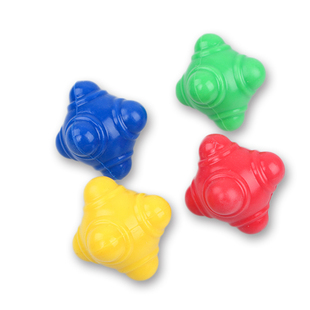 六角反应球灵敏球 敏捷训练速度反应球 Reaction ball