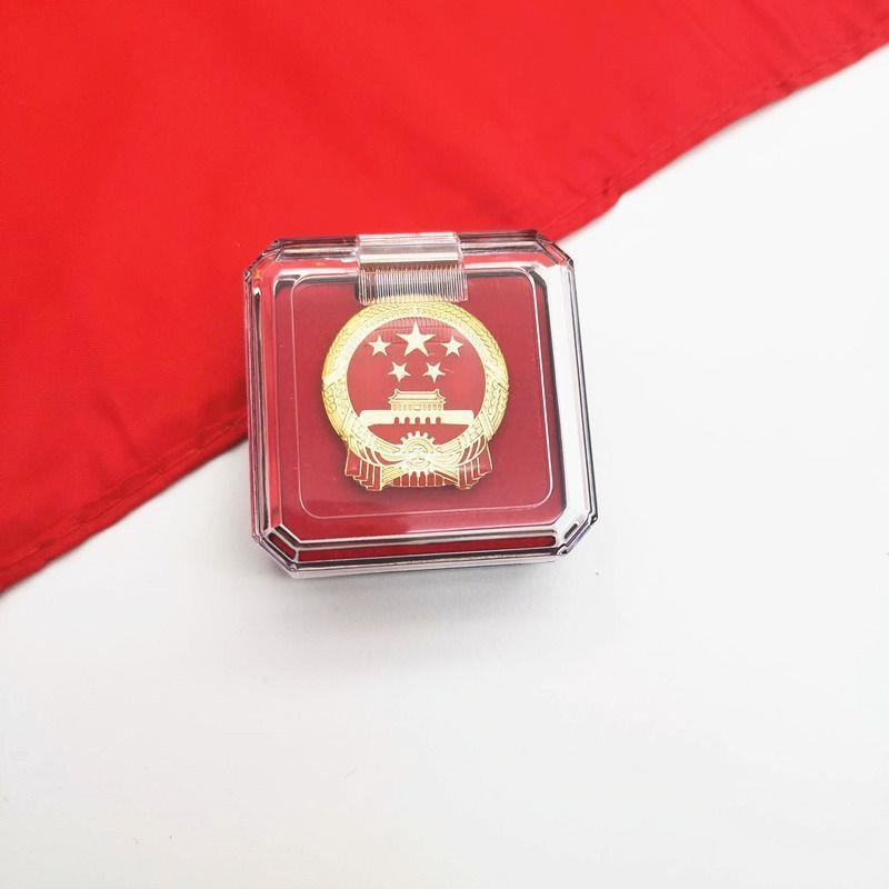 新款新版中国国徽胸章徽章天安门收藏纪念爱国胸针国辉国旗国微别