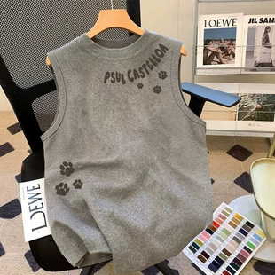 奥特莱斯 百搭潮流新款 运动坎肩背心ins无袖 男女 品牌折扣捡漏夏季