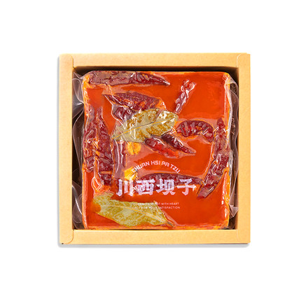正品川西坝子麻辣牛油火锅底料成都特产手工自制礼盒装500g