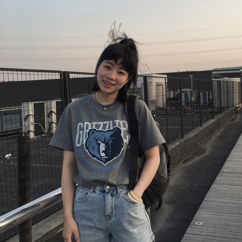 短袖vintage显白ins运动nba球队