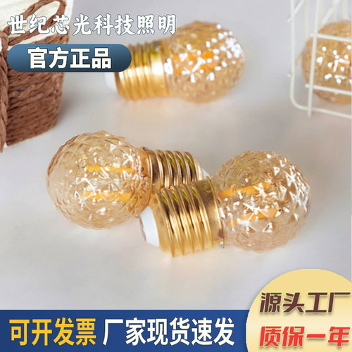 G40冰钻灯泡装饰E27大螺口220V