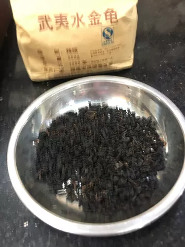 1990 Wuyi Water Golden Turtle Old Rock Tea, магазин Jin, он не имеет хорошего вкуса и не имеет денег