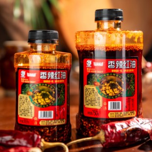 美食作家王刚川味红油四川油泼辣子辣椒油辣椒酱凉皮拌菜小面调料