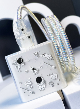 适用OPPO FindX9/X8/X9Pro 一加15/Ace6缠绕线充电器数据线保护套