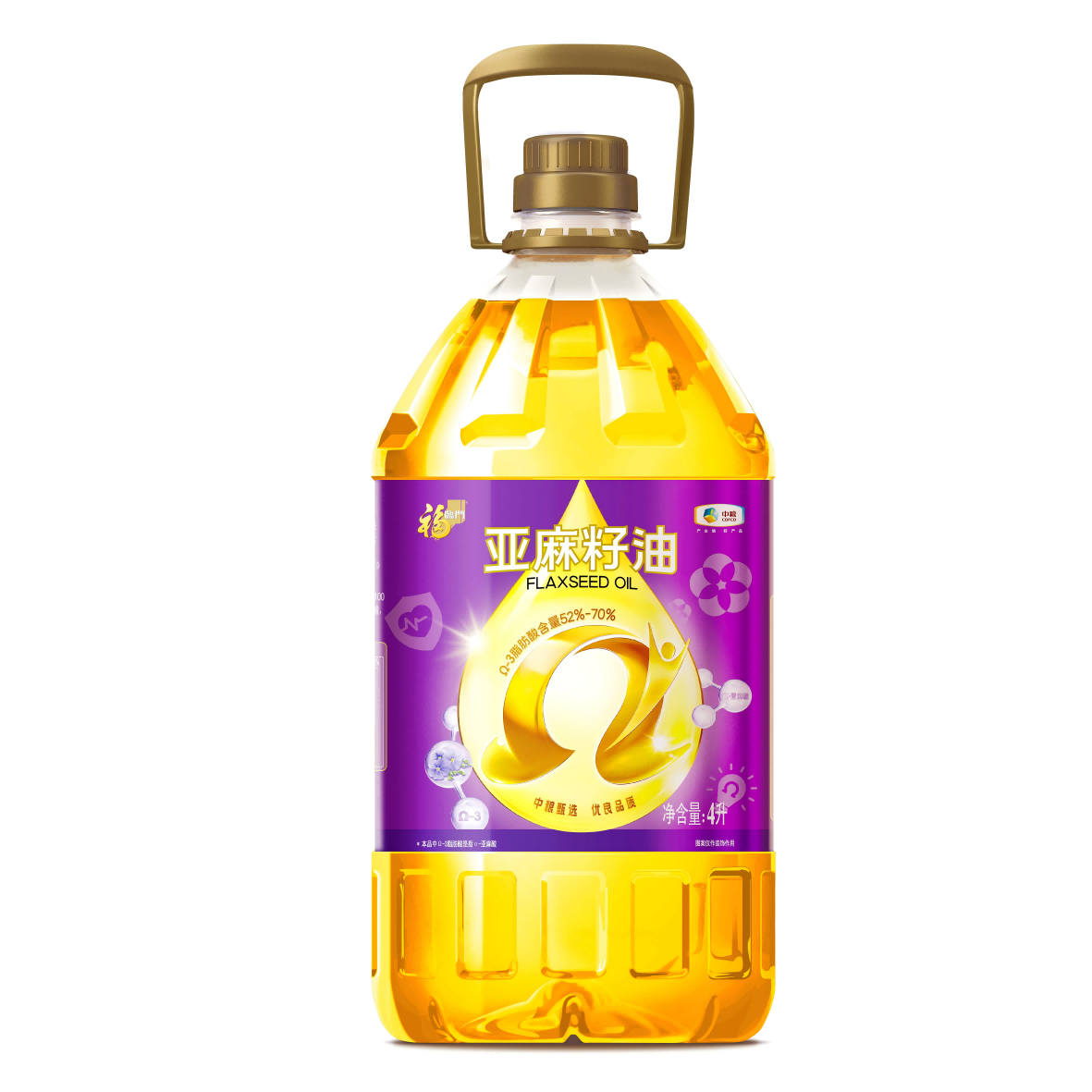 中粮福临门亚麻籽油 多规格