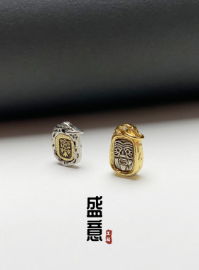 意大利文玩配饰925银扎吉拉姆