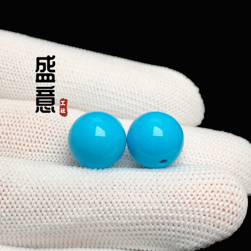 优化绿松石文玩配饰圆珠