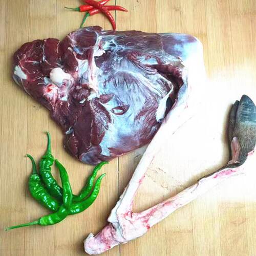 东北吉林梅花鹿肉新鲜生鲜冷冻包装鹿腱子整只鹿腿鹿排顺丰包邮