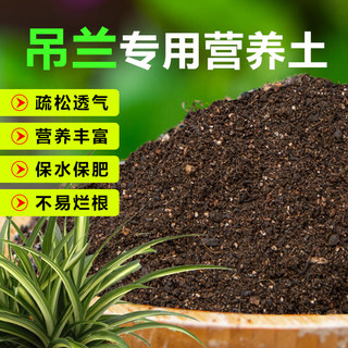 吊兰专用土营养土养花专用通用种养金边吊兰的土壤泥土种植土肥料