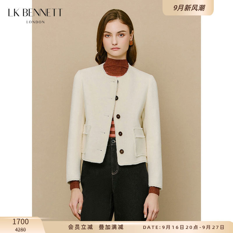 短款羊毛外套lkbennett时尚图片