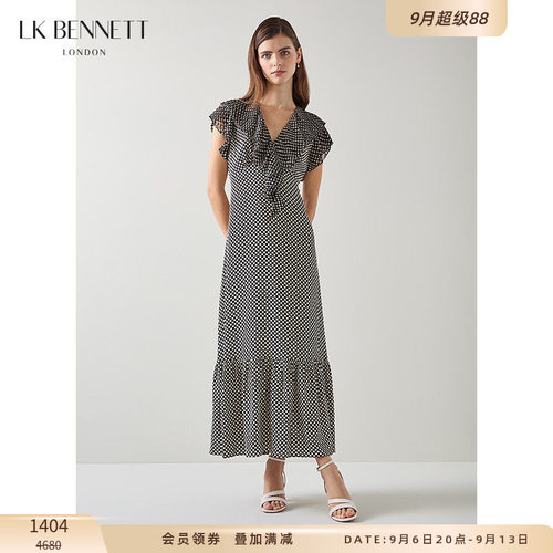 lkbennett优雅复古桑蚕丝